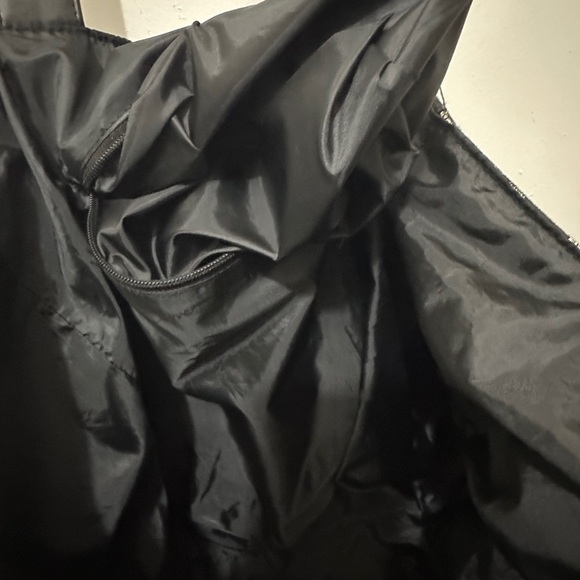 258 Victoria’s Secret | EUC Black Gold Heart Tote Bag Shopper Large (22x13x9) - Picture 10 of 11